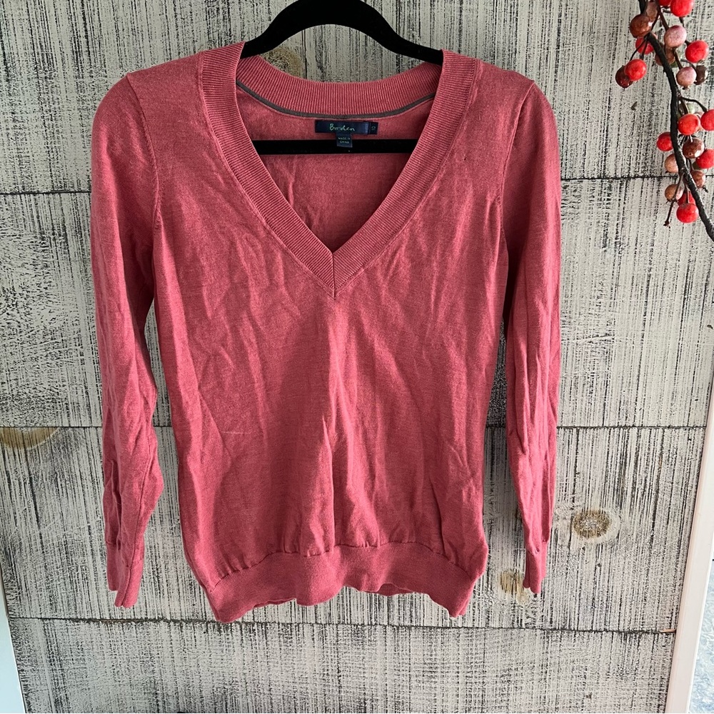 Boden V neck sweater